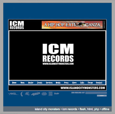 Island City Monsters  ICM Records